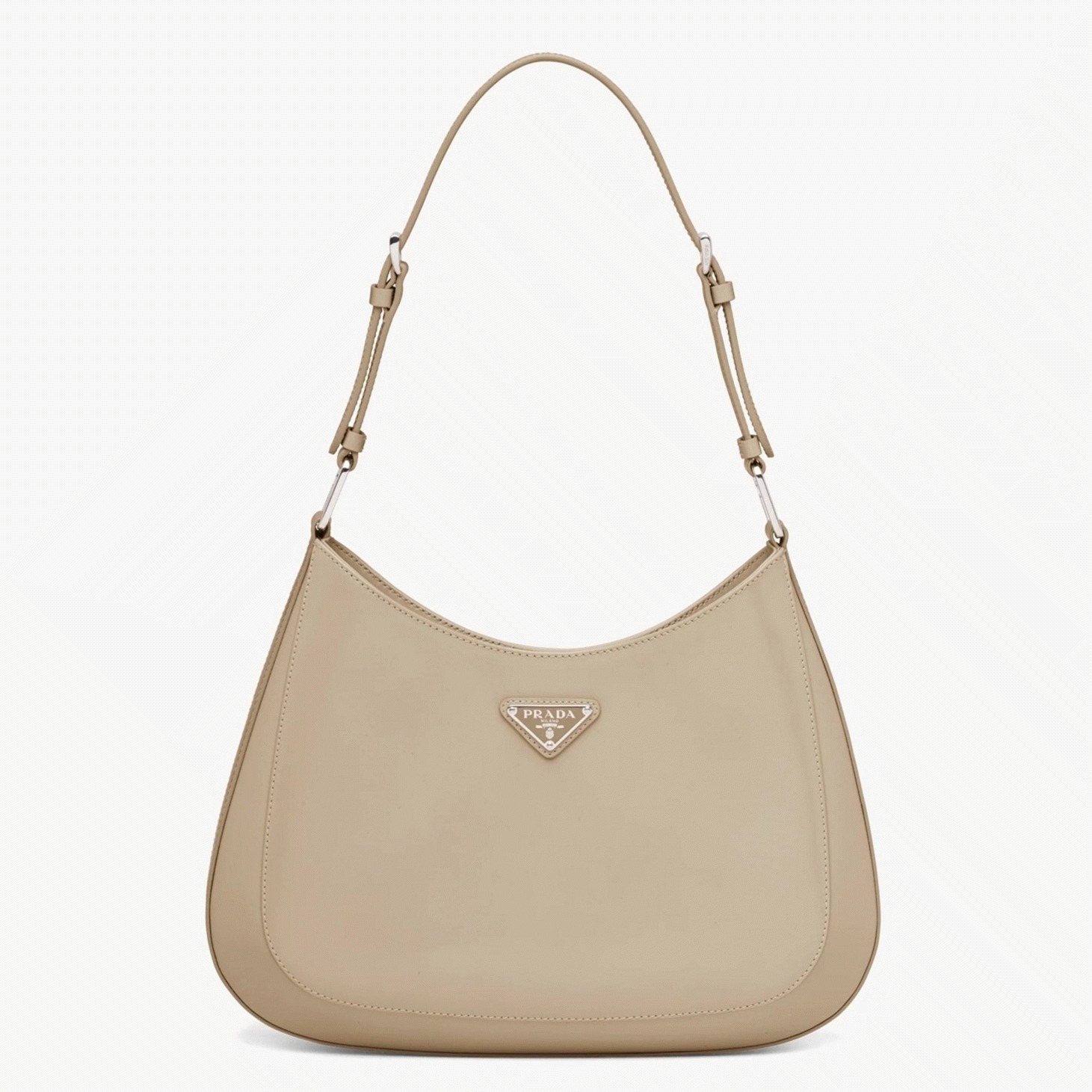 Beige Pra*a Cleo Small Bag Replica