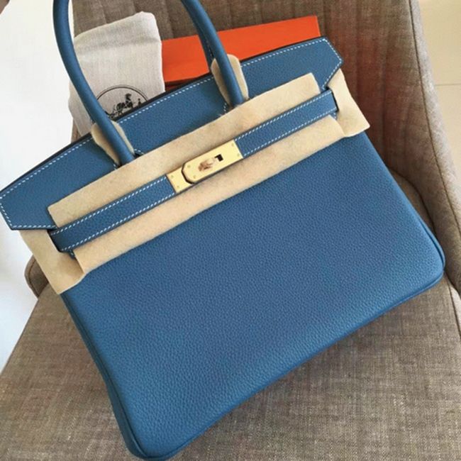 Affordable Blue Jean H**me5 Birkin 30cm Replica Bag