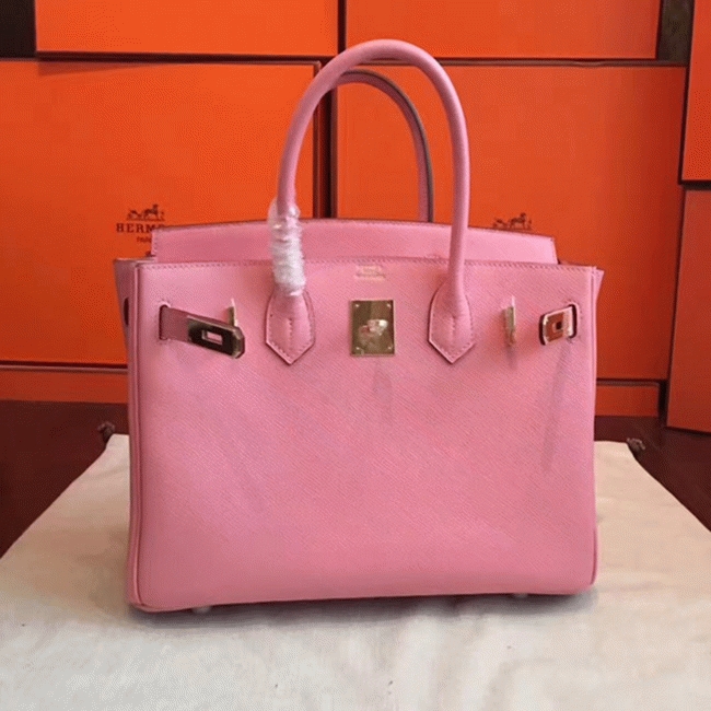 Pink Shade Replica Luxury H**me5 Birkin 35cm Bag