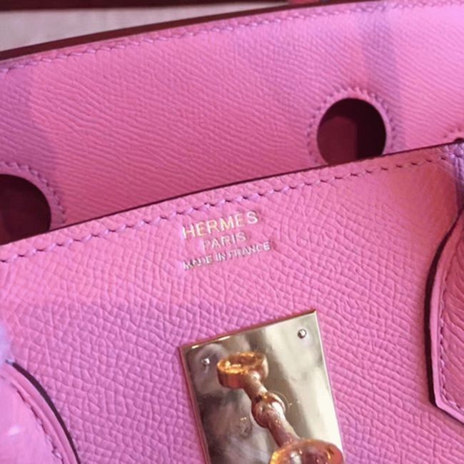 Pink Handmade Imitation H**me5 Birkin 30cm Tote