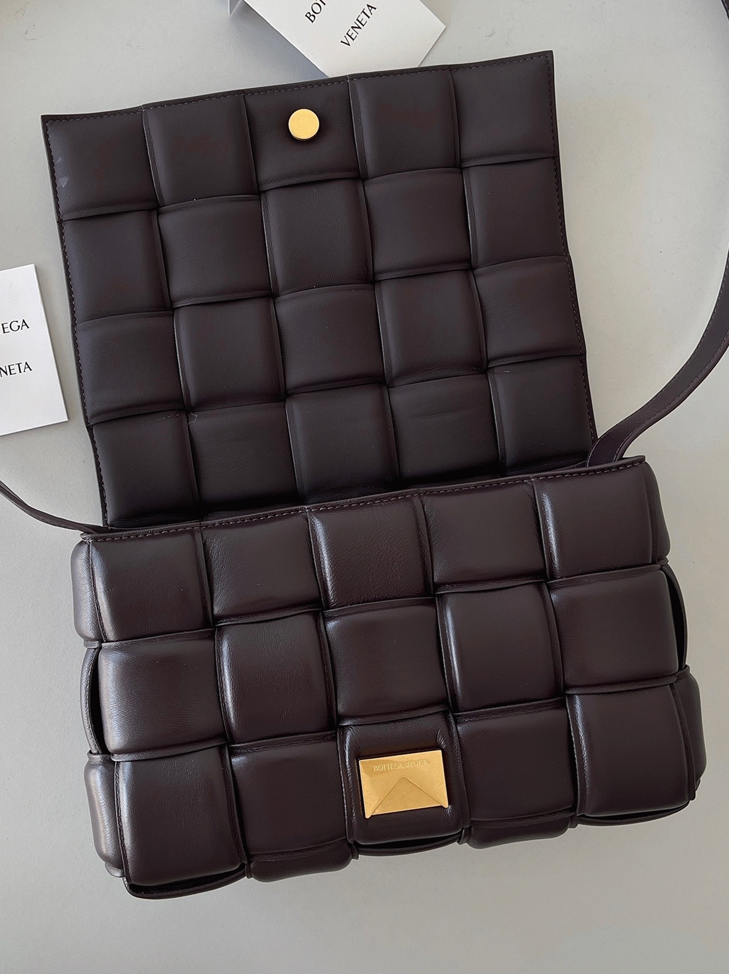 Top Quality Replica B0tt*ga Ven*ta Padded Cassette Bag In Fondant