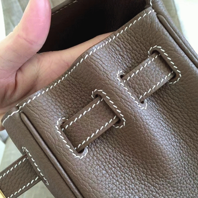 Etoupe Clemence Fake H**me5 Kelly Retourne 28cm Classic Tote