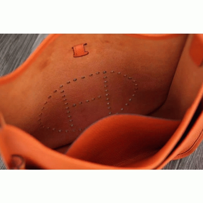 Orange Evelyne III PM Bag Fake AAA H**me5 Bright Shoulder Bag