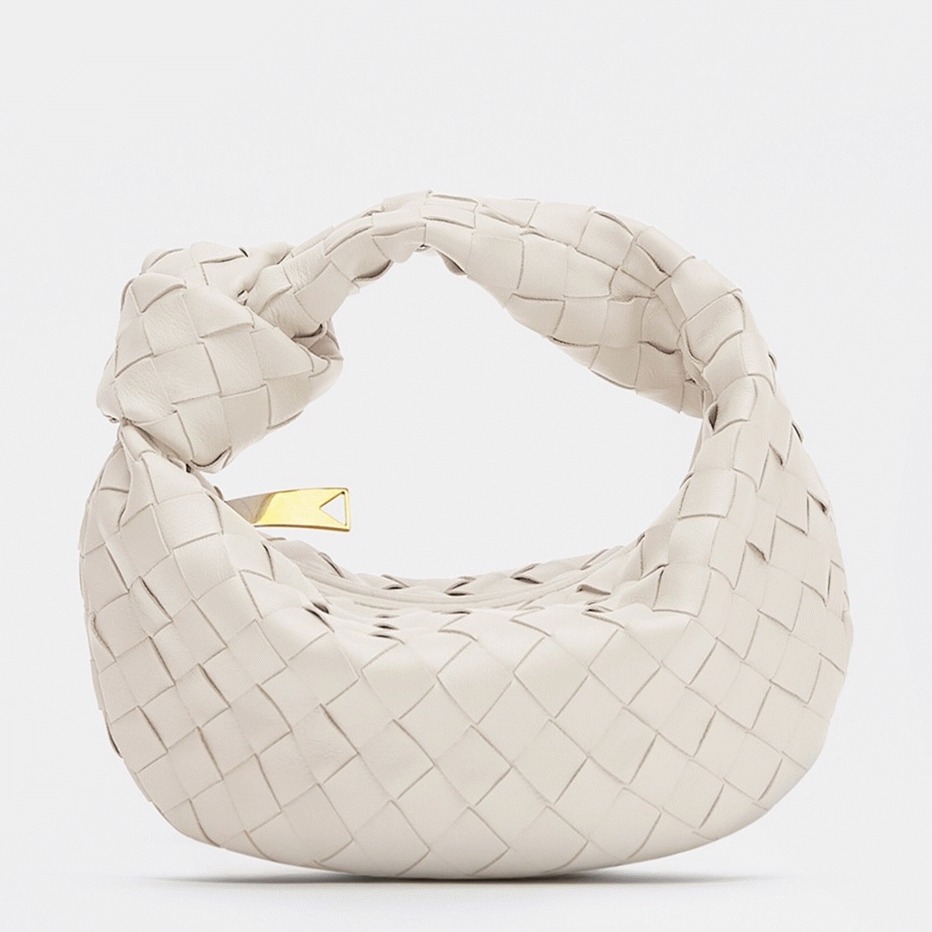 Fake B0tt*ga Ven*ta BV Jodie Mini Bag White