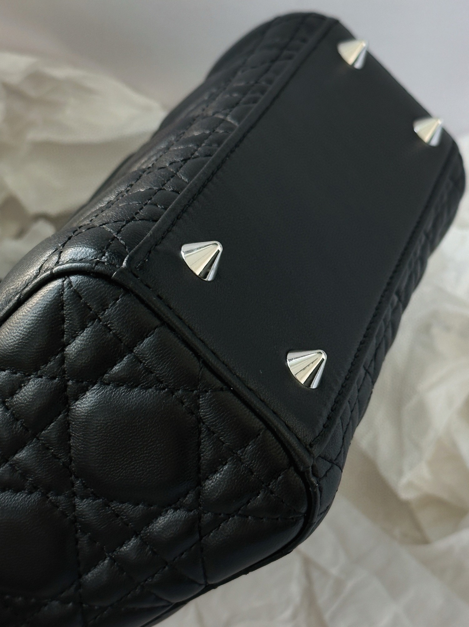 D10r Small Lady D10r My ABCD10r Bag Knockoff in Noir