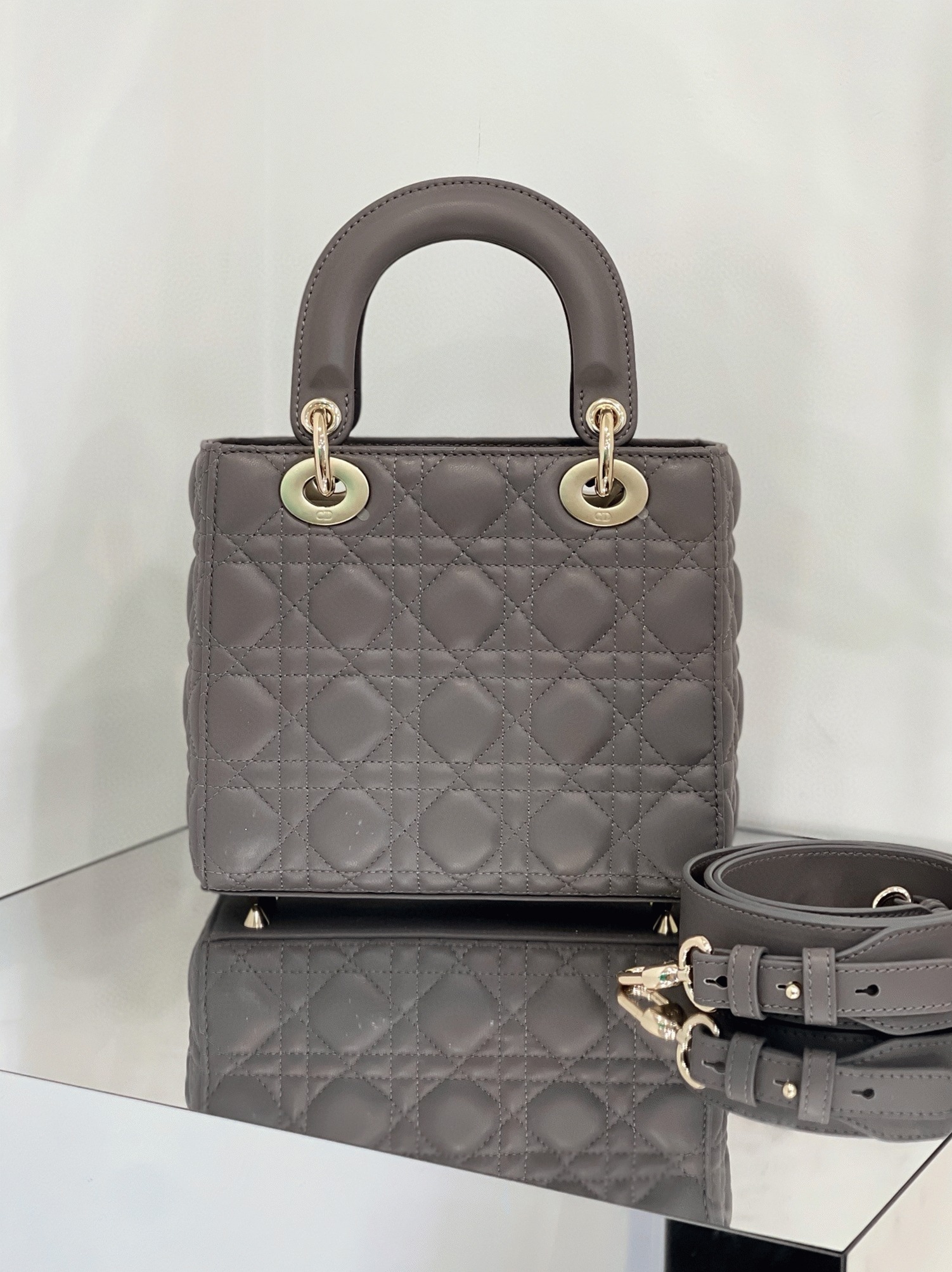 D10r Small Lady D10r My ABCD10r Bag Fake in Steel Grey