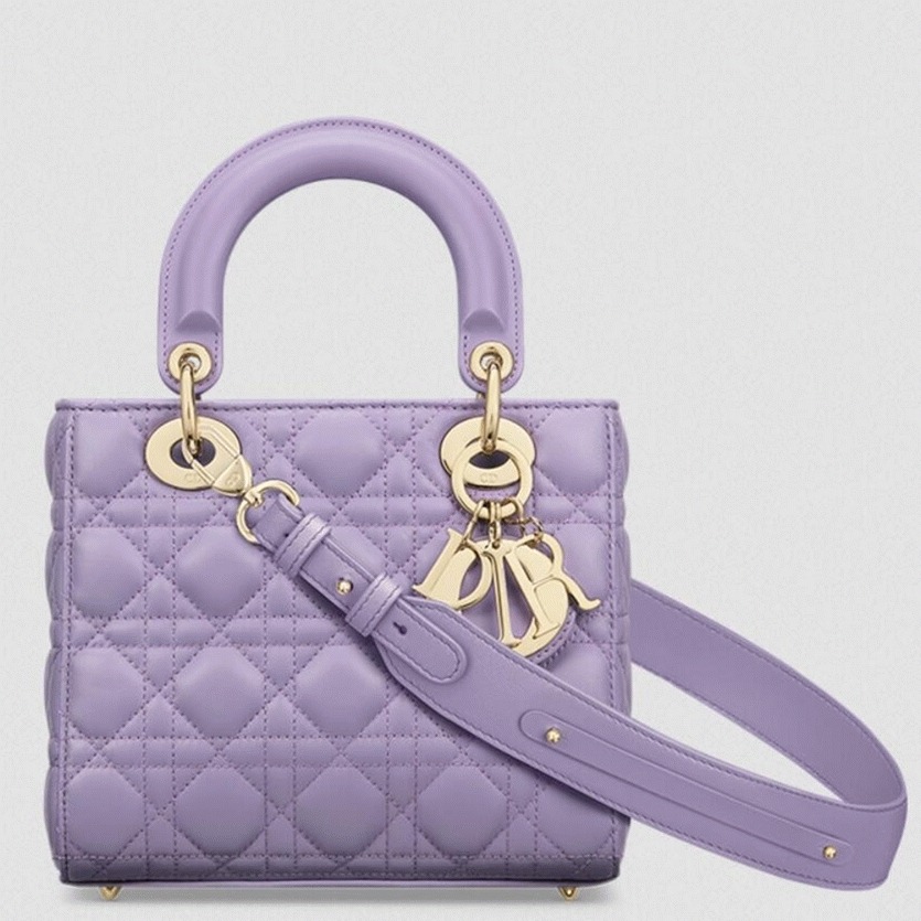D10r Small Lady D10r My ABCD10r Bag Knockoff in Lilas