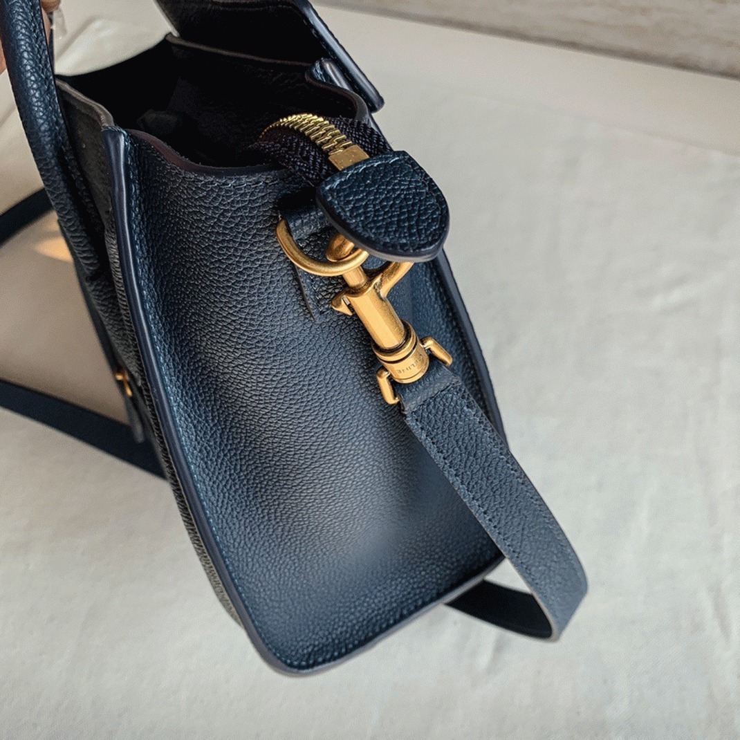 Ce1i*e Nano Luggage Tote Bag Imitation in Navy Blue