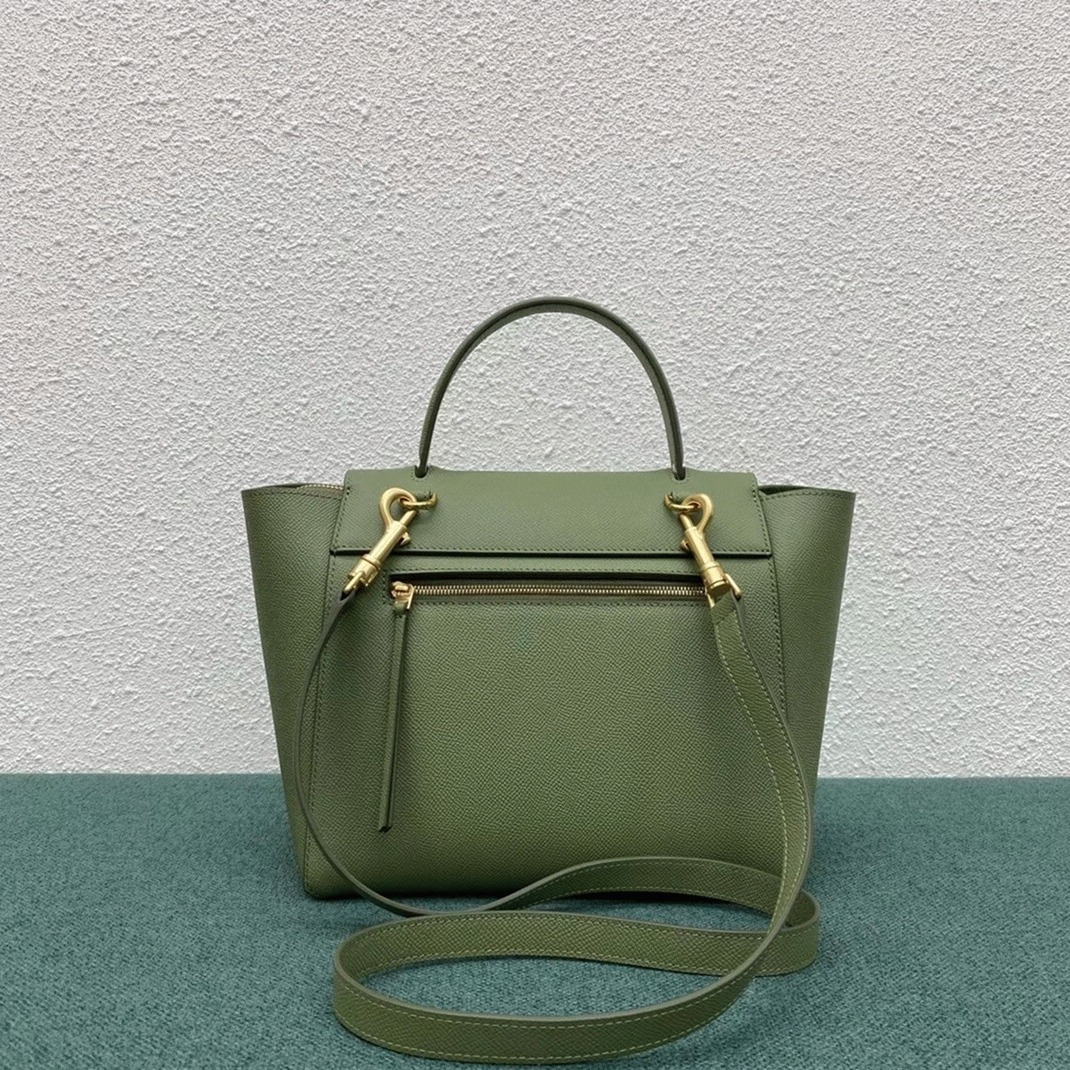 Ce1i*e Micro Belt Bag Knockoff in Light Khaki