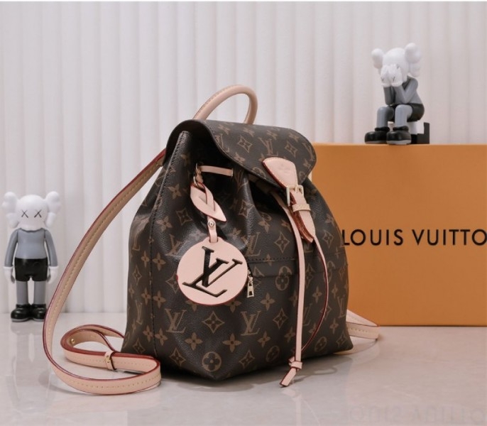 L0vis Vvtt0n Monogram Canvas Montsouris PM Backpack