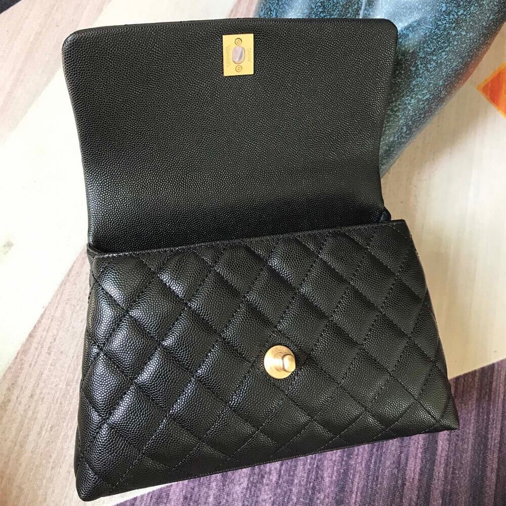 Ch**el Coco handle flap shoulder bag PM