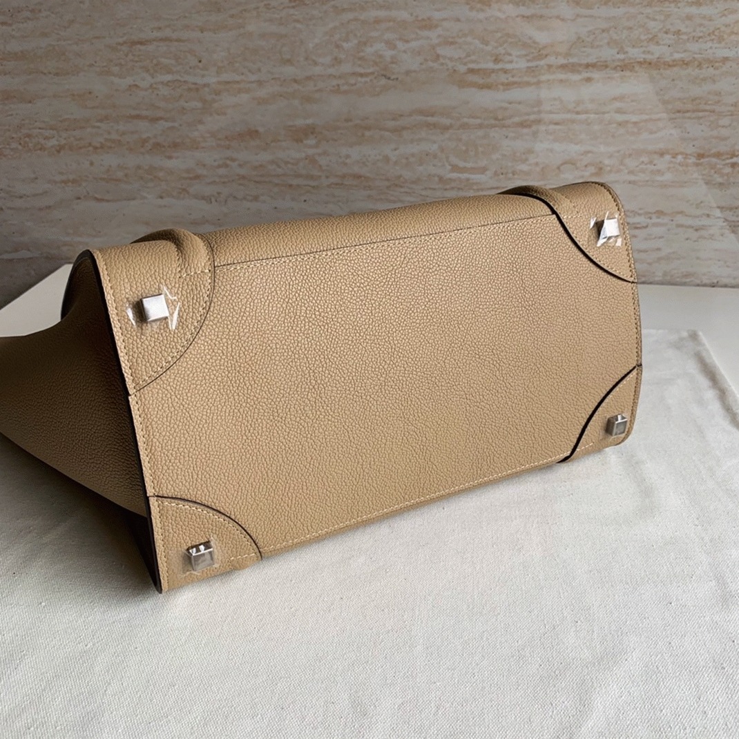 Ce1i*e Mini Luggage Tote Bag Replica in Dune