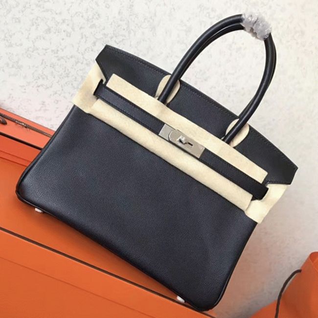 AAA Replica Black H**me5 Birkin 30cm Bag