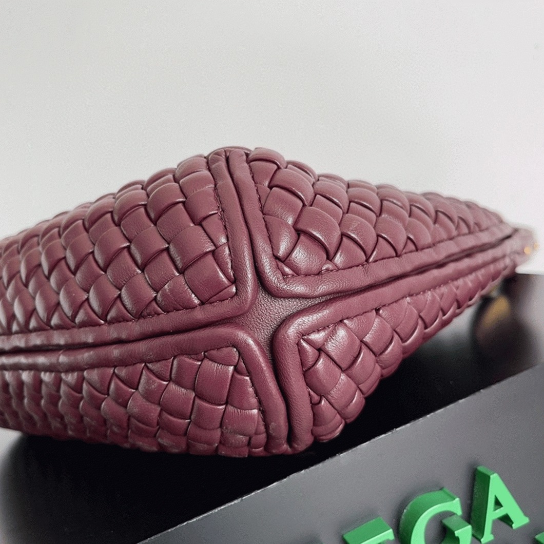 Replica B0tt*ga Ven*ta Clicker Small Bag Bordeaux