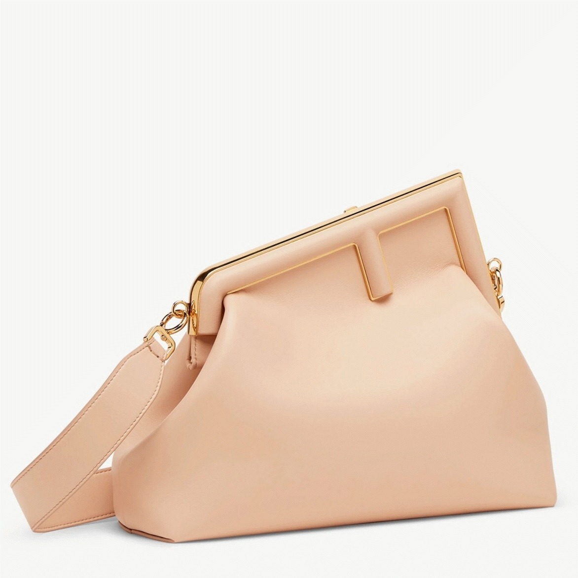 Top Quality Fake F**di First Small Bag In Pale Pink