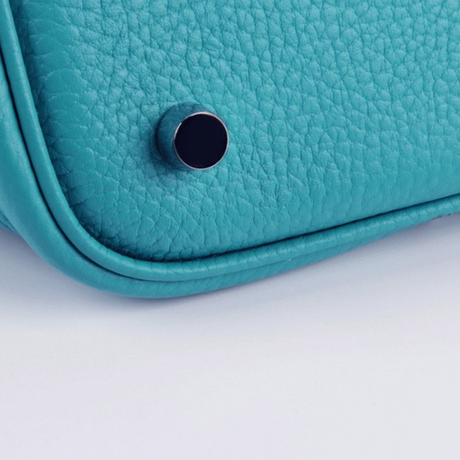 Turquoise replica H**me5 Picotin Lock handbag