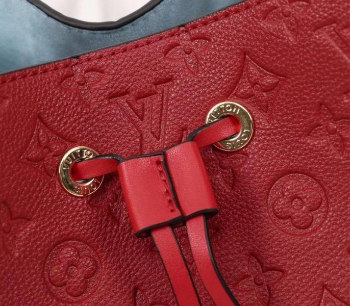 L0vis Vvtt0n Monogram Empreinte NeoNoe MM Bag In Red