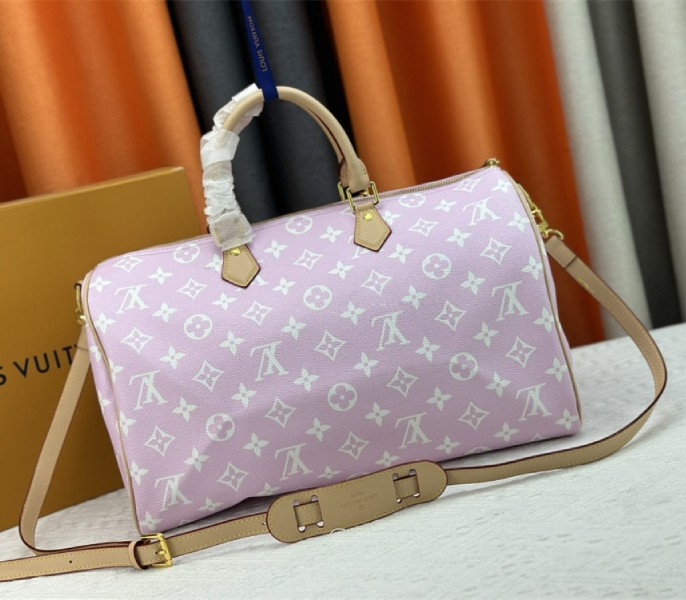 L0vis Vvtt0n Speedy P9 Bandouliere 40 Bag In Hot Pink