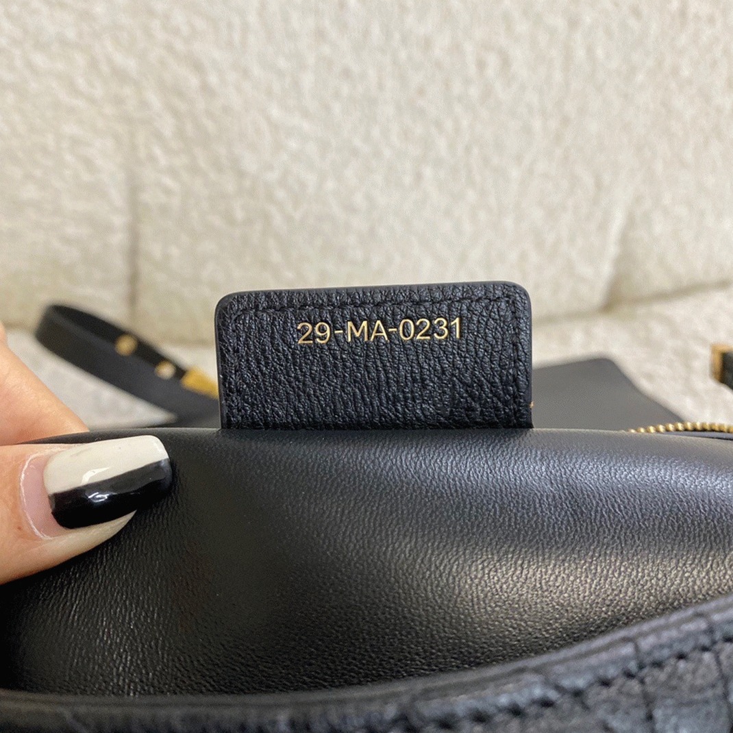 D10r Caro Medium Bag Fake in Black
