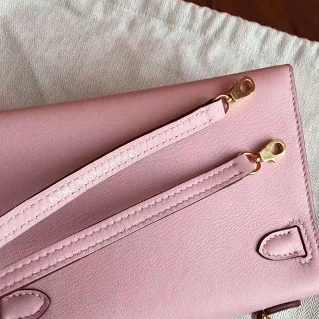 Dragee Swift Rose Imitation H**me5 Kelly Mini II 20CM Purse