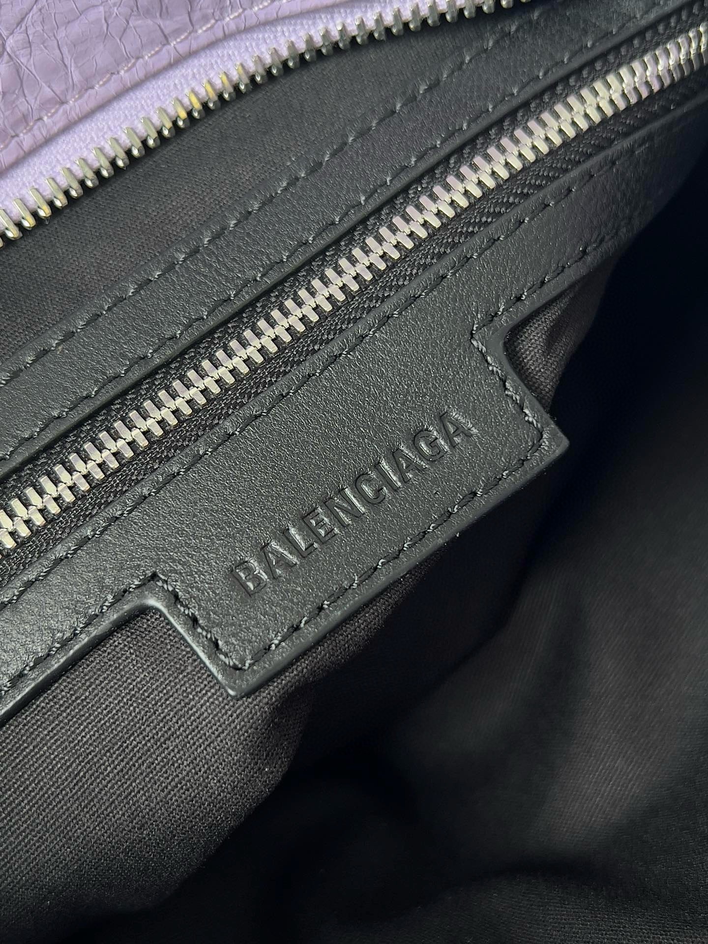 Knockoff Ba1en*iaga Le City Small Bag Lilas Arena Lambskin