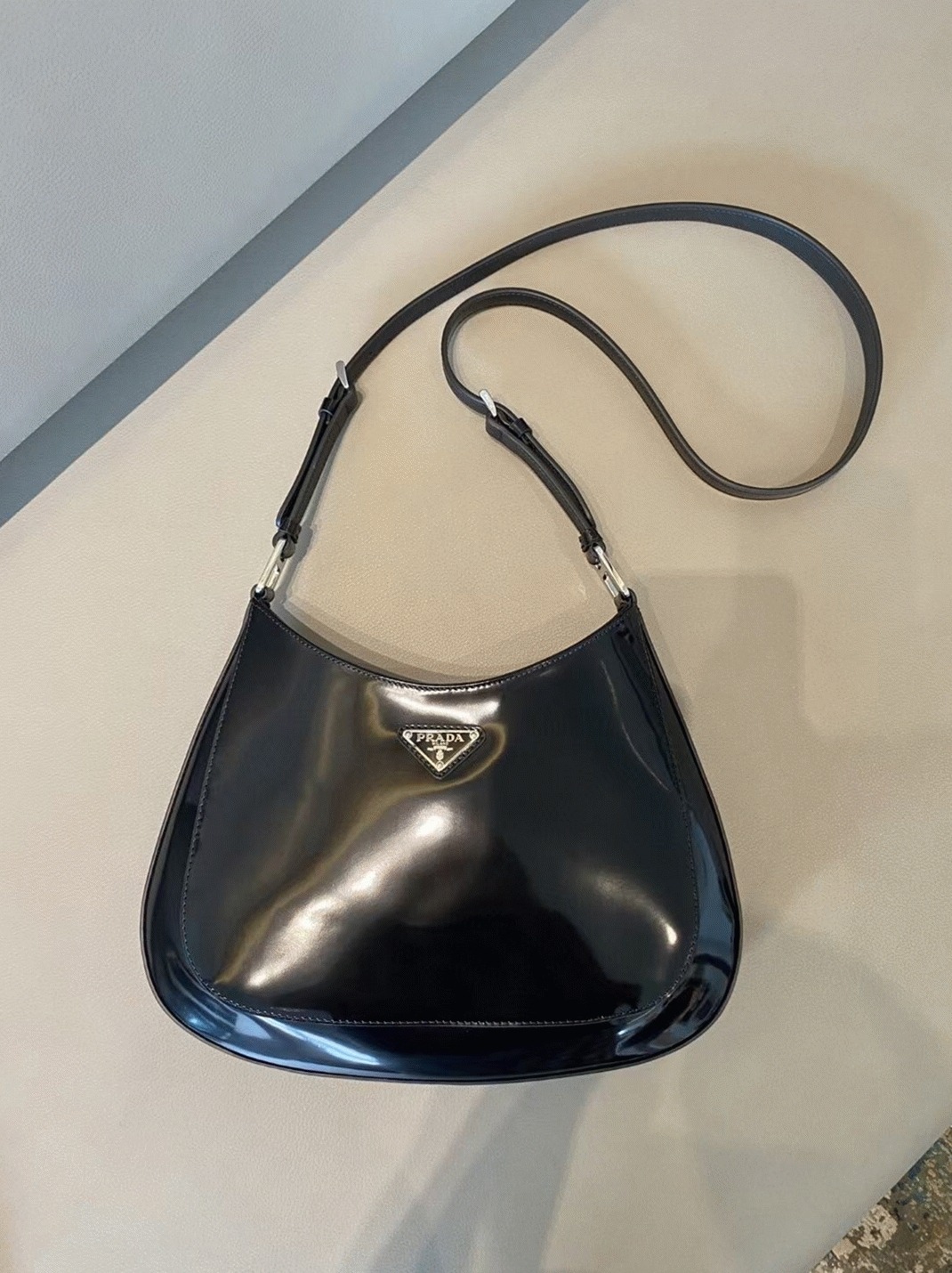 Black Pra*a Cleo Large Bag Fake
