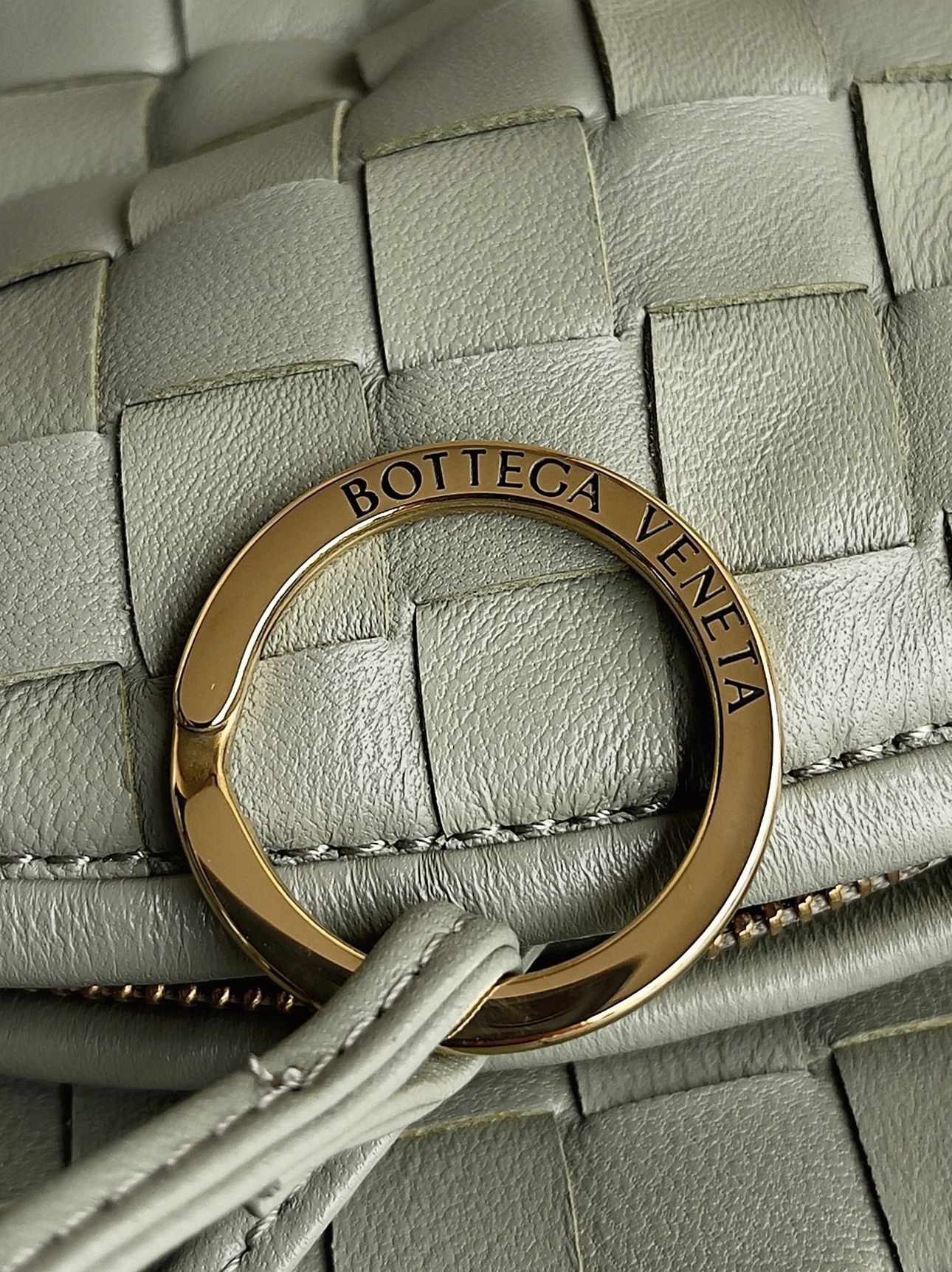 Fake B0tt*ga Ven*ta Gemelli Medium Bag Travertine
