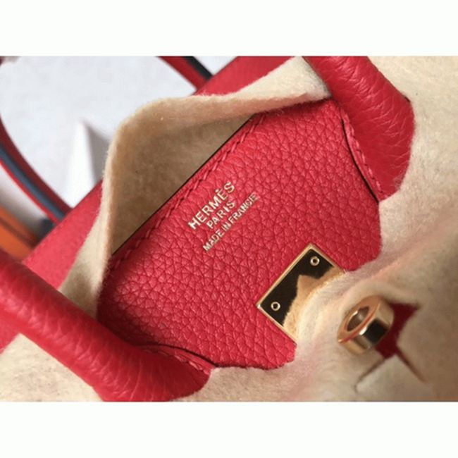 Red H**me5 Birkin 25cm AAA Grade Knockoff