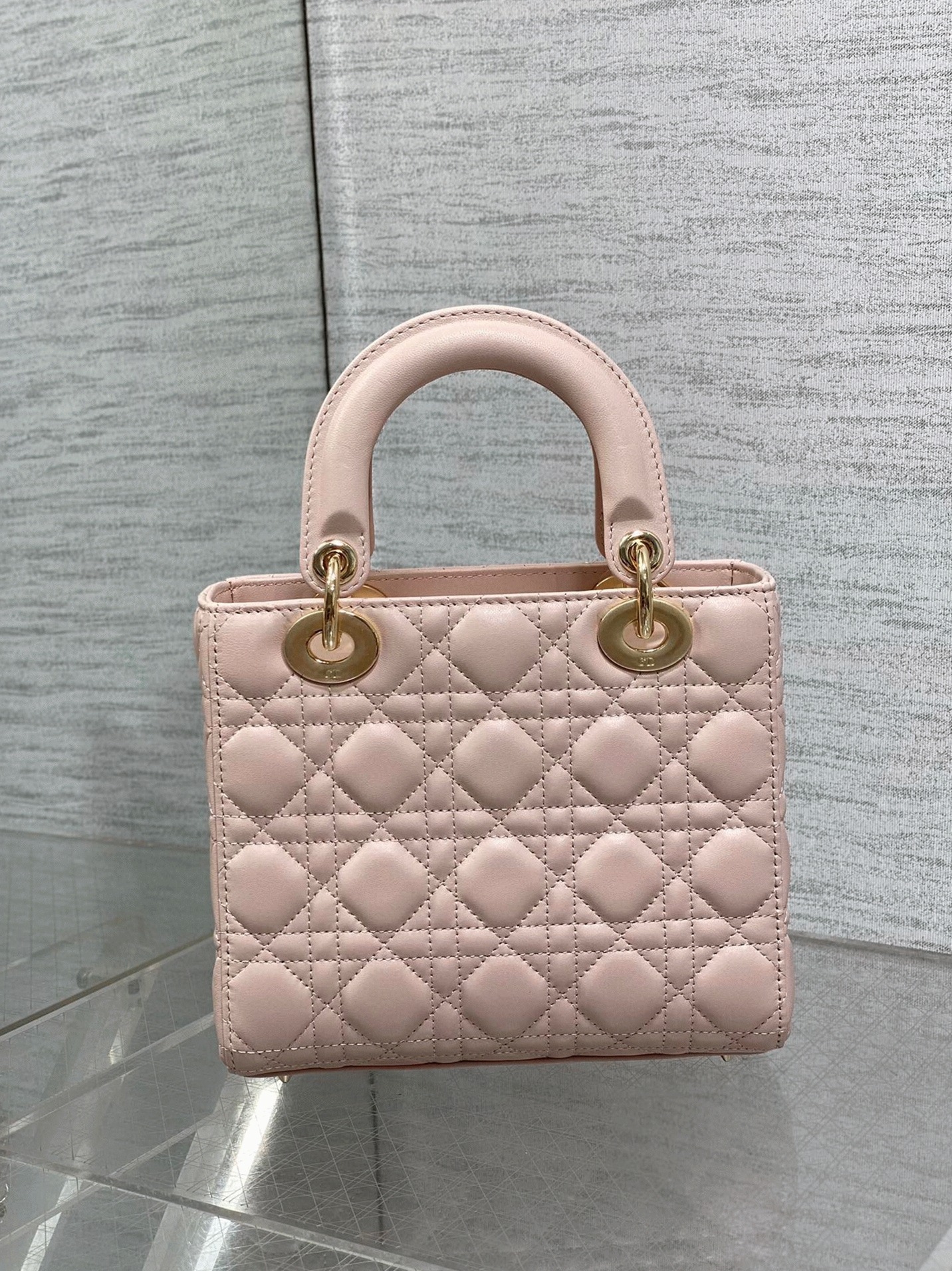 D10r Small Lady D10r Bag Fake in Pink