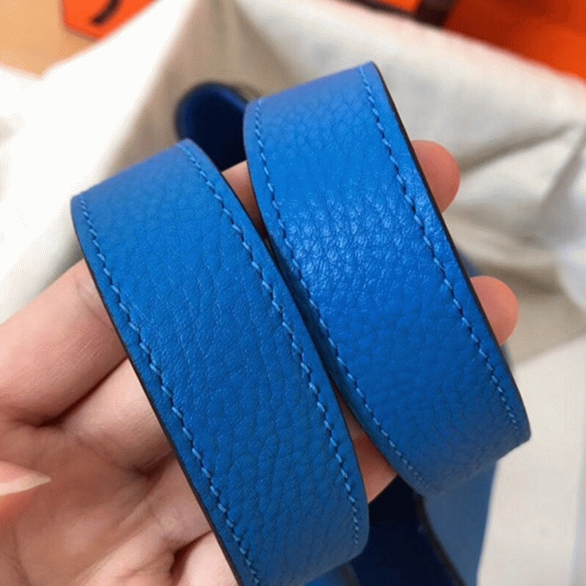 Top quality blue hydra fake H**me5 Picotin Lock 22cm handbag