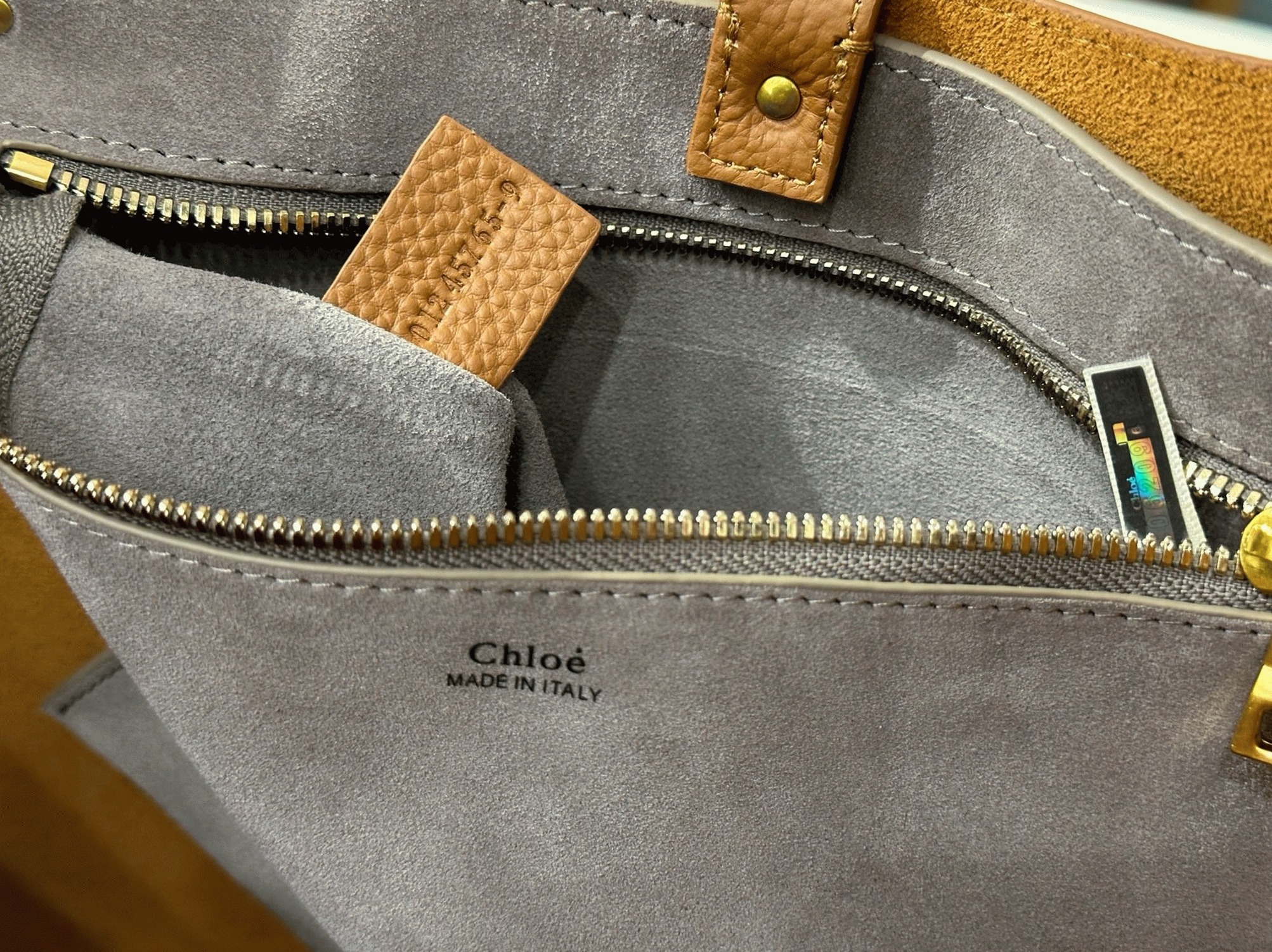 Top Quality Fake Chloe Marcie Hobo Bag in Brown Grained Leather
