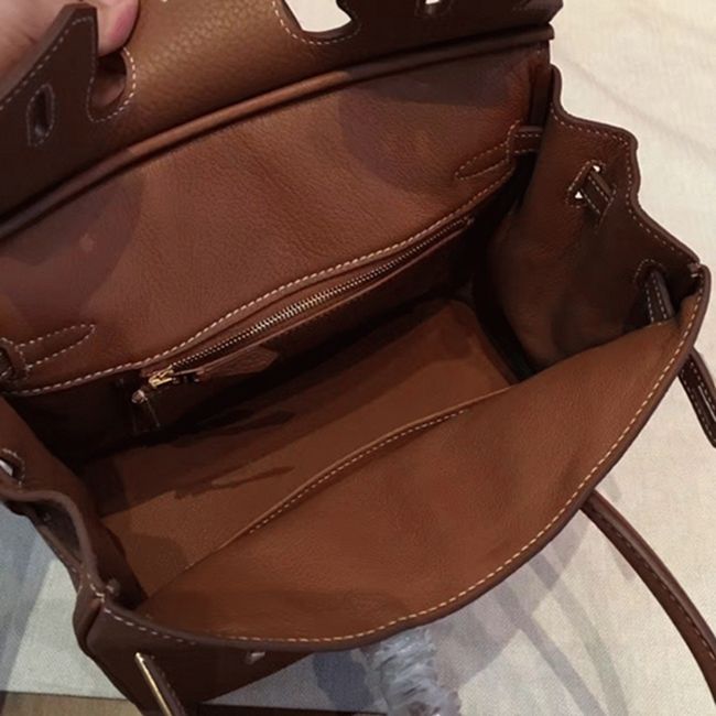 1:1 Premium Brown H**me5 Birkin 25cm Fake Bag