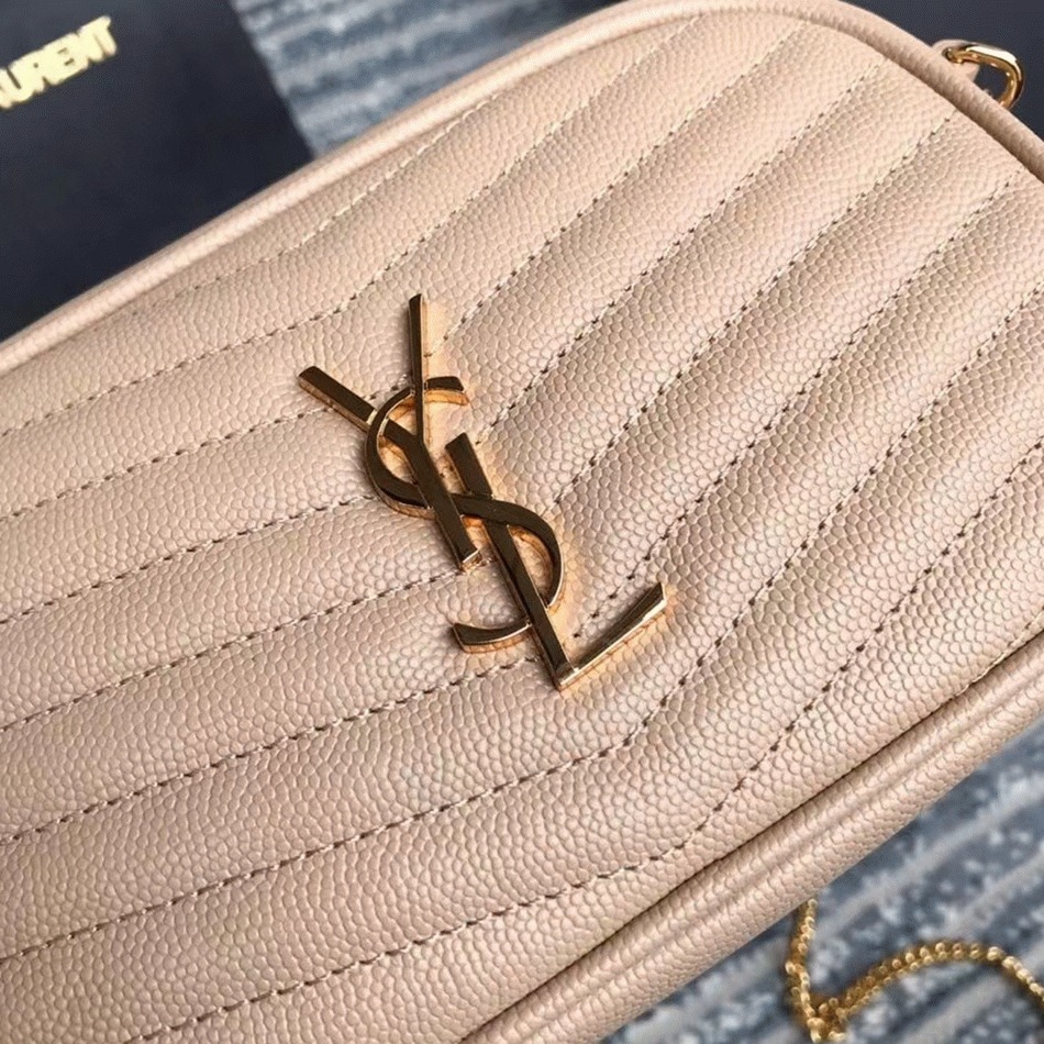 Replica Sa1nt Lau*nt Lou Mini Bag Beige