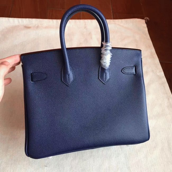 AAA Replica H**me5 Birkin 25cm in Sapphire Blue