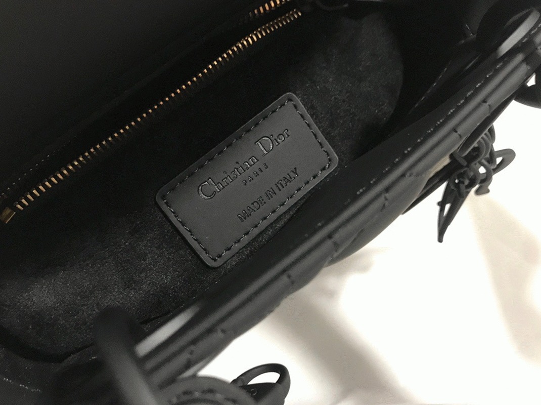 D10r Lady D10r Mini Chain Bag Replica in Black