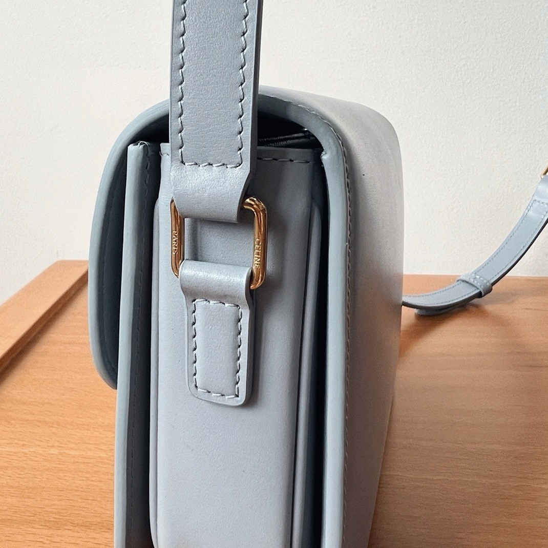 Top Quality Replica Ce1i*e Triomphe Teen Bag In Pale Blue