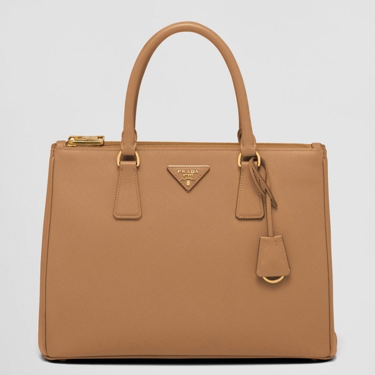 Brown Pra*a Galleria Large Bag Knockoff