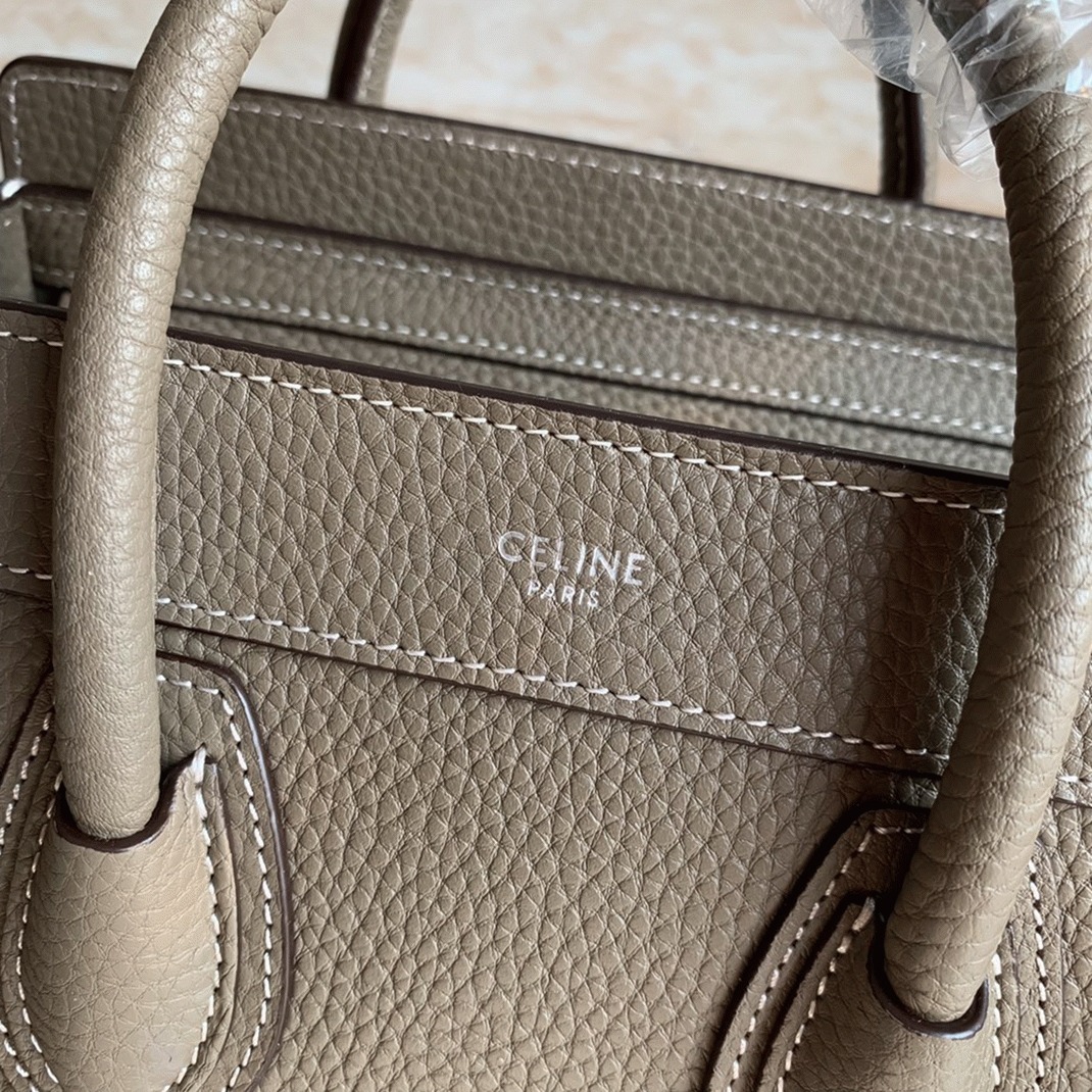 Ce1i*e Nano Luggage Tote Bag Fake in Souris