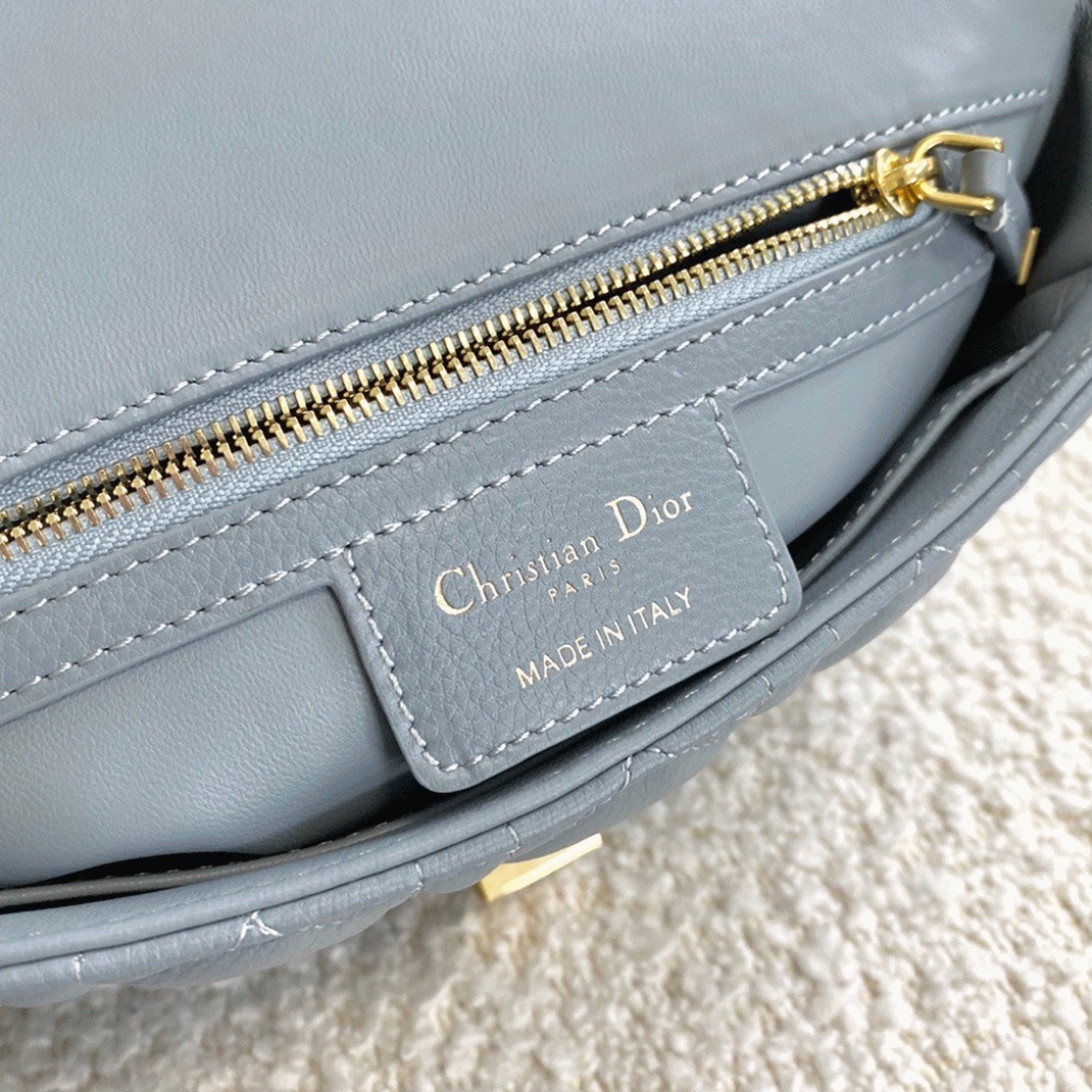 D10r Caro Small Bag Fake in Cloud Blue