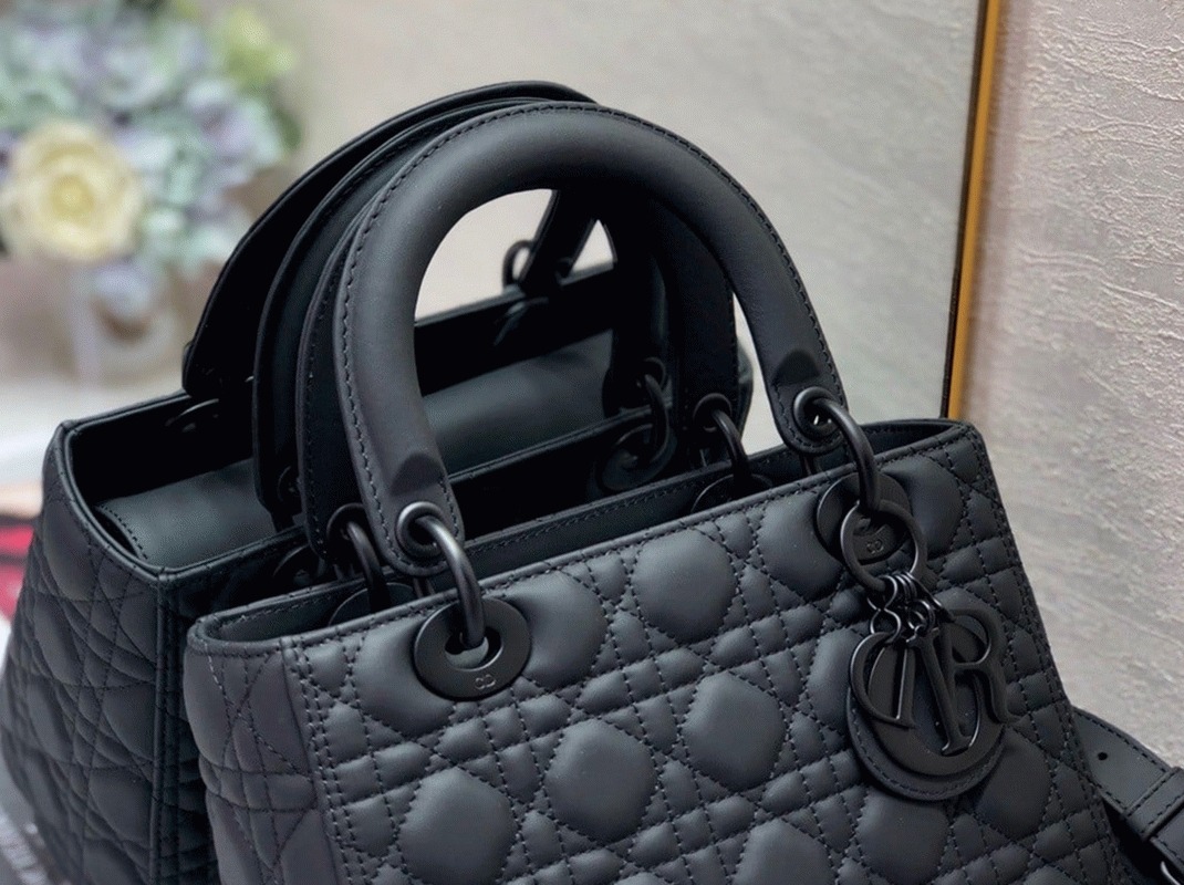 D10r Lady D10r Medium Bag Replica in Black
