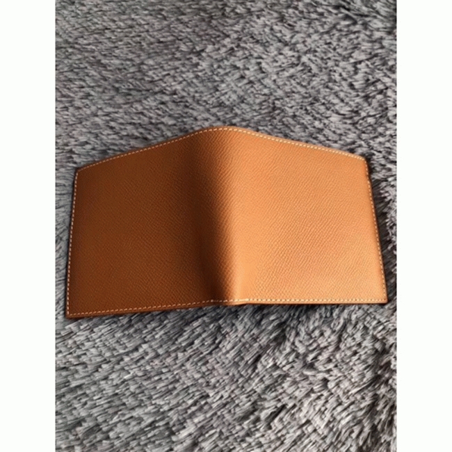 Brown top replica H**me5 Copernic compact wallet