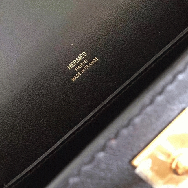 Black Swift Top Replica Luxury H**me5 Kelly Pochette Minimalist Clutch