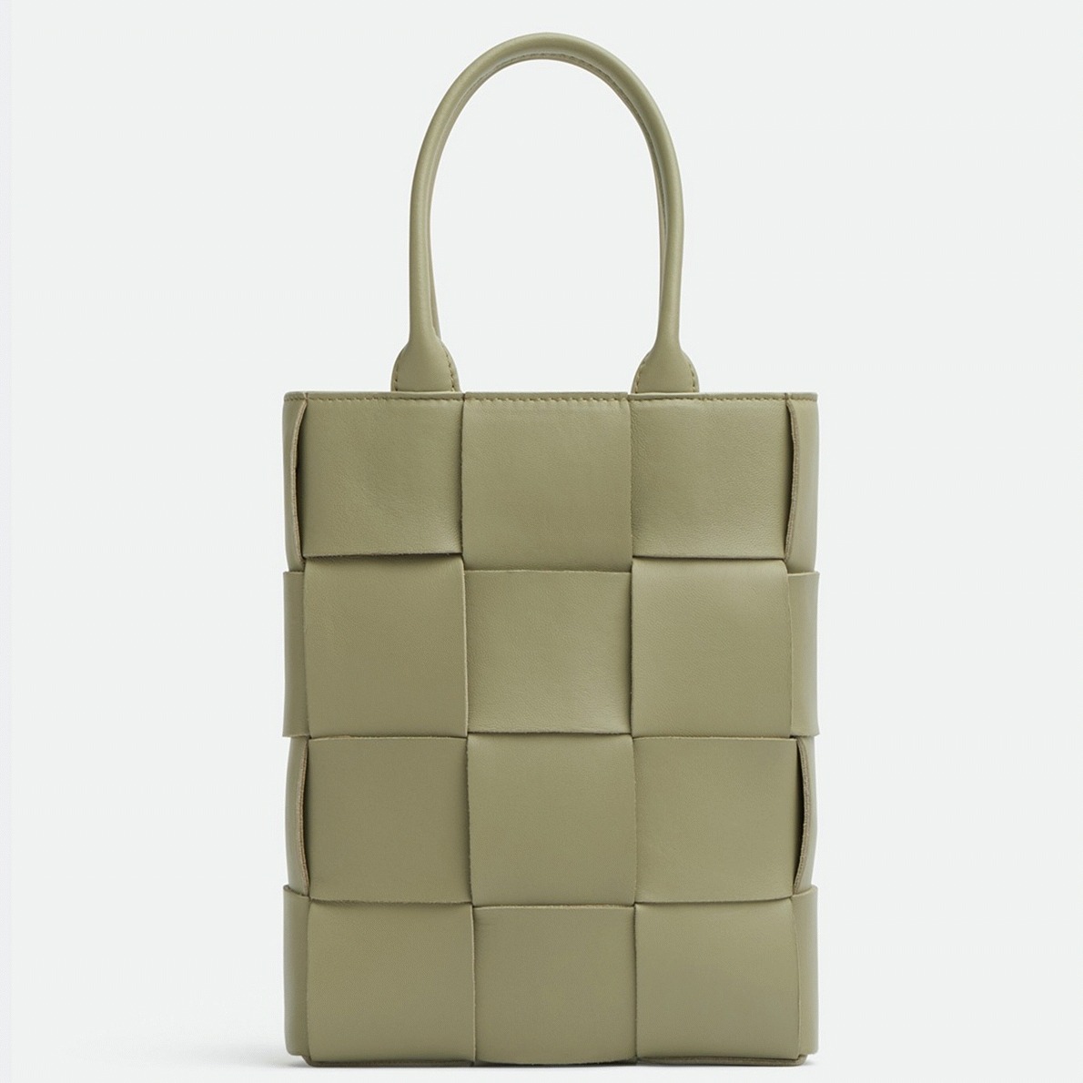 Fake B0tt*ga Ven*ta Cassette Mini Tote Bag Travertine