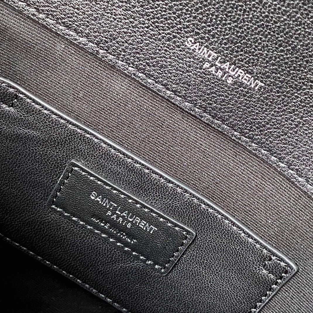 Replica Sa1nt Lau*nt College Large Chain Bag Noir