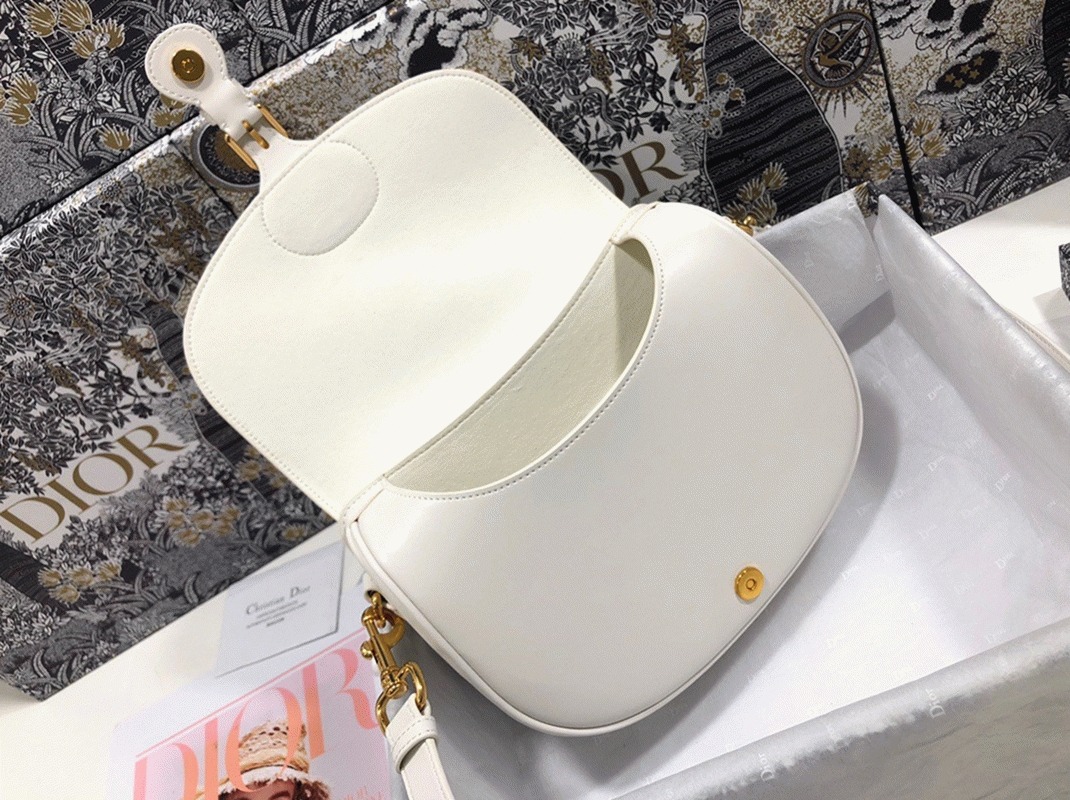 D10r Bobby Medium Bag Replica in White