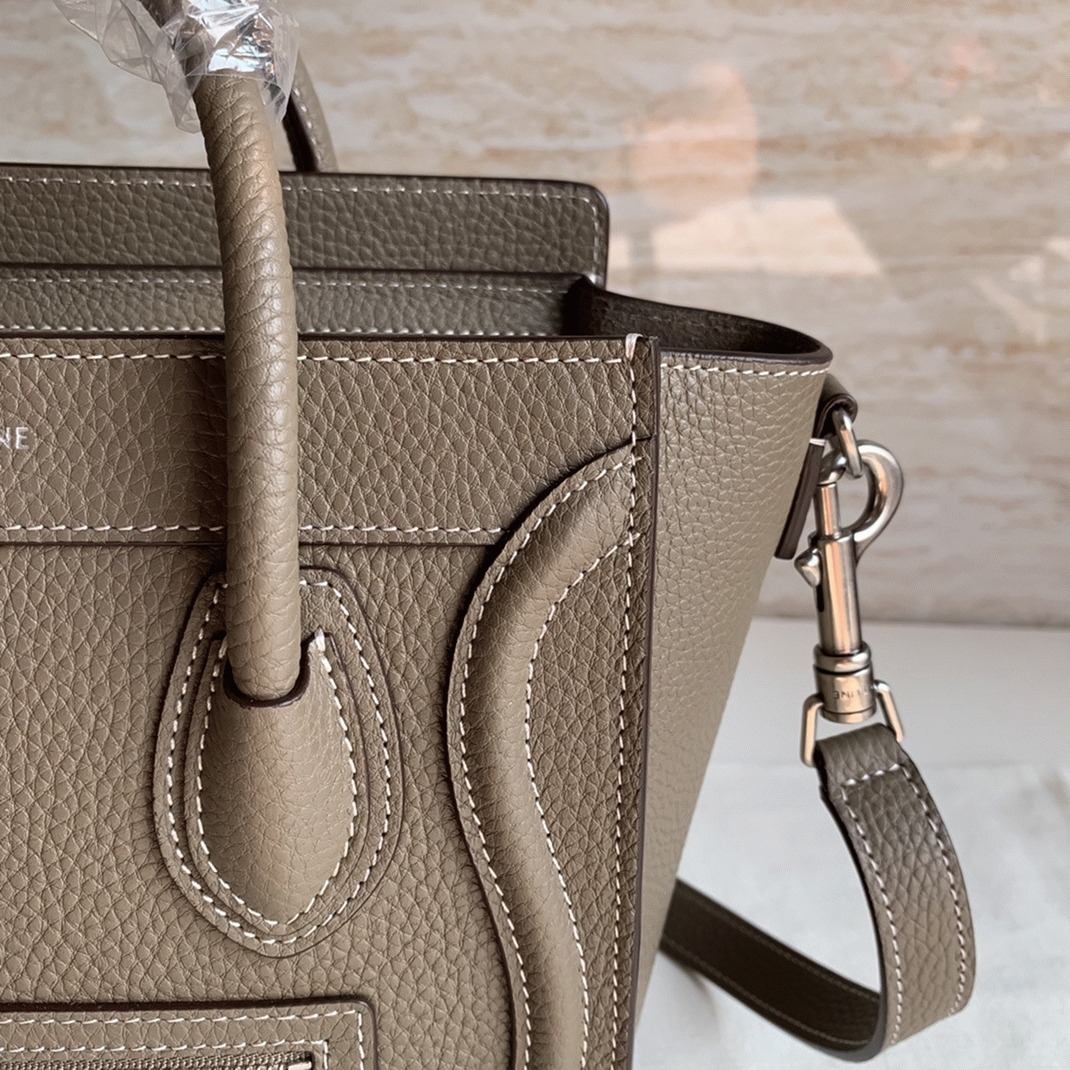 Ce1i*e Nano Luggage Tote Bag Fake in Souris