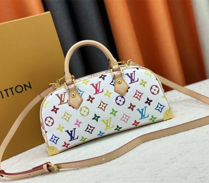 L0vis Vvtt0n X TM Multicolored East West In White