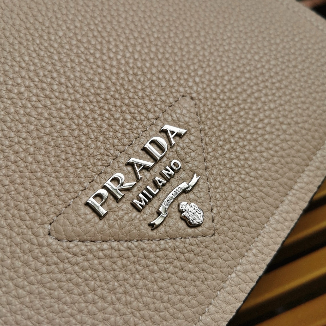 Pra*a Flap Shoulder Bag Replica in Light Pink