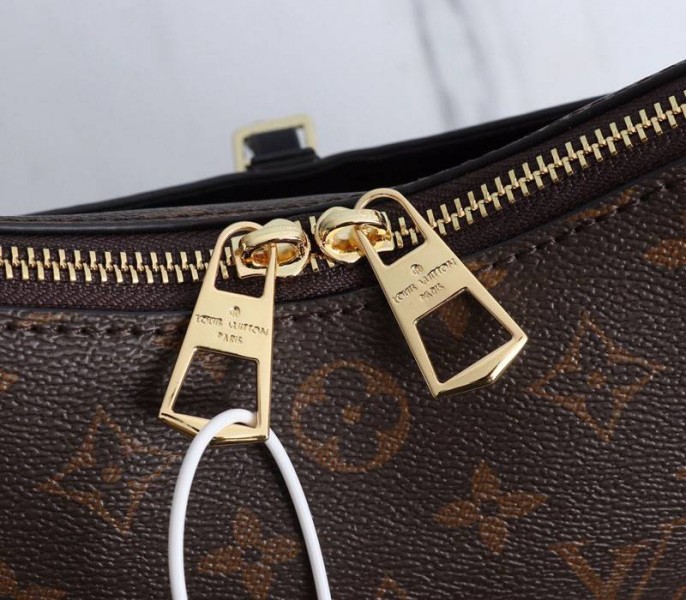 L0vis Vvtt0n Monogram Canvas Odeon MM Bag In Black
