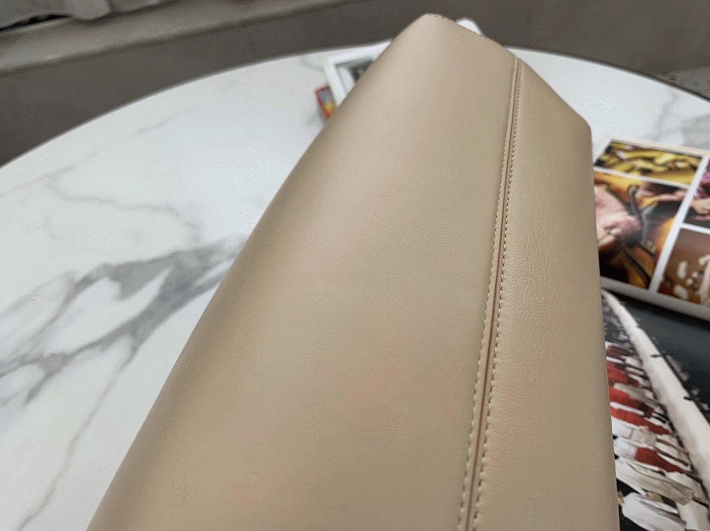 Top Quality Knockoff F**di First Medium Bag In Beige Nappa Leather